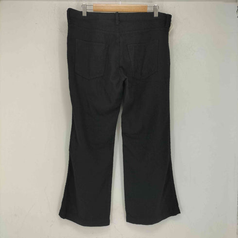 トリココムデギャルソン tricot COMME des GARCONS 縮絨 製品染め スラックスパンツ レディース JPN:M