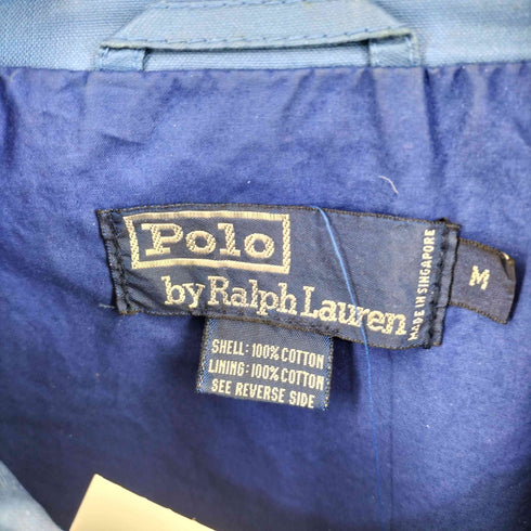 ポロバイラルフローレン Polo by RALPH LAUREN 90S シンガポール製 UNI CREST PATCH付 ジャケット メンズ import:M