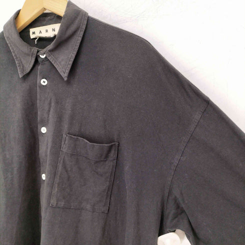 マルニ MARNI コットン ロングスリーブ ボタンダウンシャツ メンズ EUR:44