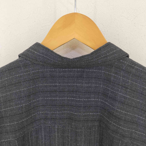 Linea Dome 韓国製 ポリエステル混レーヨンシャツ メンズ import:M