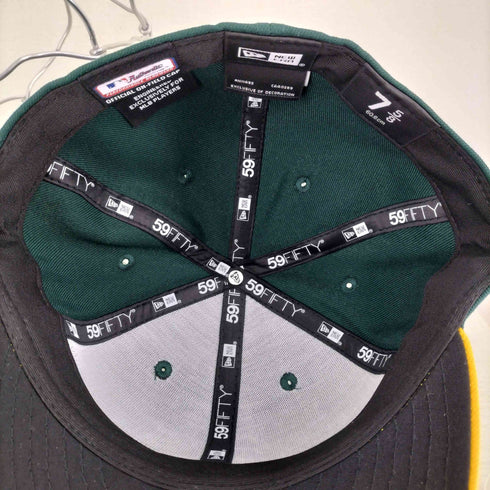 ニューエラ NEW ERA 59FIFTY BASEBALLチーム ロゴ刺繍 6パネル キャップ メンズ 7 5/8