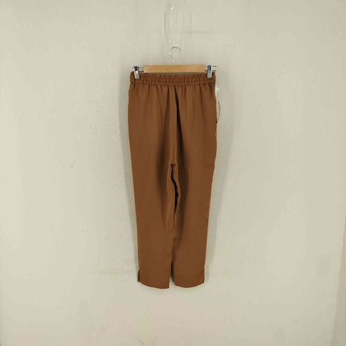 ビューティーアンドユースユナイテッドアローズ BEAUTY & YOUTH UNITED ARROWS サテンドローストリングスリットテーパードパンツ レディース JPN:M