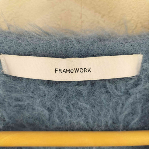 フレームワーク FRAMeWORK ふわもこシャギーカーディガン レディース