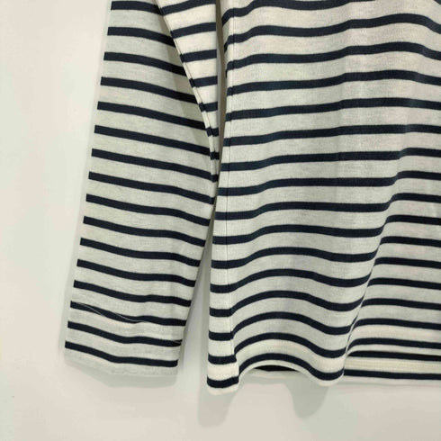 モンベル mont bell WIC.ボーダー ロングスリーブT レディース JPN:M