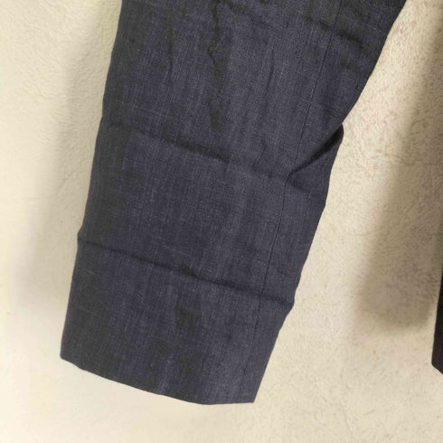 ザラ ZARA リネン100 1Bテーラードジャケット メンズ L