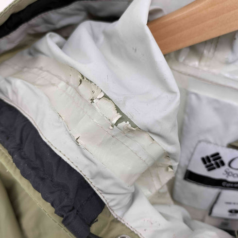 コロンビア Columbia OMNI TECH オムニ テック フィッシング ナイロン フーデッド ジャケット メンズ import:L