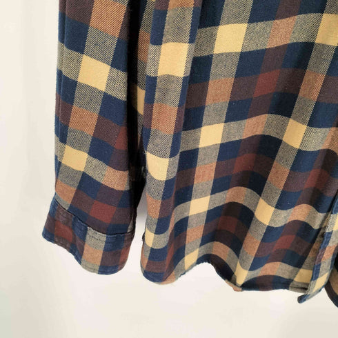 カーハート Carhartt RELAXED FIT ブロック チェック ボタンダウン L/S シャツ メンズ import:L