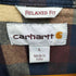 カーハート Carhartt RELAXED FIT ブロック チェック ボタンダウン L/S シャツ メンズ import:L