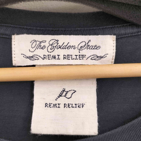 レミレリーフ REMI RELIEF フロントプリント S/S Tシャツ メンズ FREE