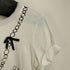 ランバンオンブルー LANVIN en Bleu ビジューリボンデザイン S/S Tシャツ レディース 38