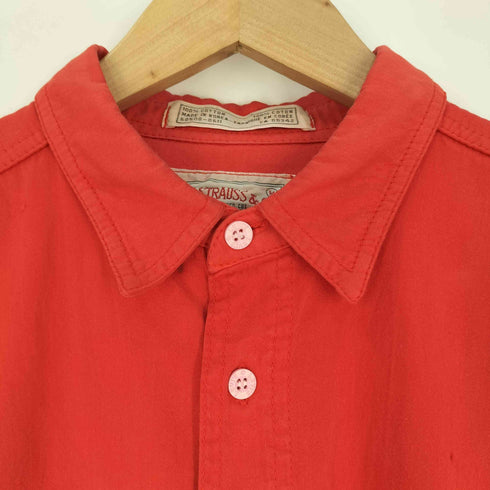 リーバイス Levis 刺繍タグ 赤タブ ダブルポケット レギュラーカラーシャツ メンズ import:M