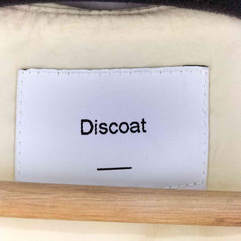 ディスコート Discoat 中綿ノーカラーロングコート レディース FREE