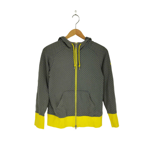 ナイキ NIKE ドット柄ダブルジップパーカー Y2K レディース M