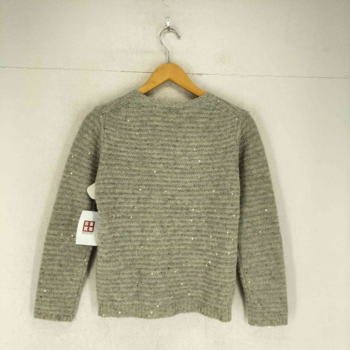 ビューティーアンドユースユナイテッドアローズ BEAUTY & YOUTH UNITED ARROWS スパンコールクルーネックニット レディース