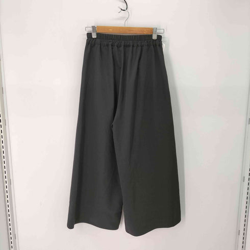 スカラー ScoLar 切替 花柄 ワイドパンツ レディース JPN:M