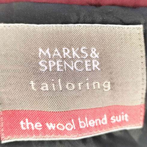 マークスアンドスペンサー MARKS&SPENCER ウール混ポリ 2B テーラードジャケット メンズ 117cm 46in