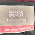 マークスアンドスペンサー MARKS&SPENCER ウール混ポリ 2B テーラードジャケット メンズ 117cm 46in