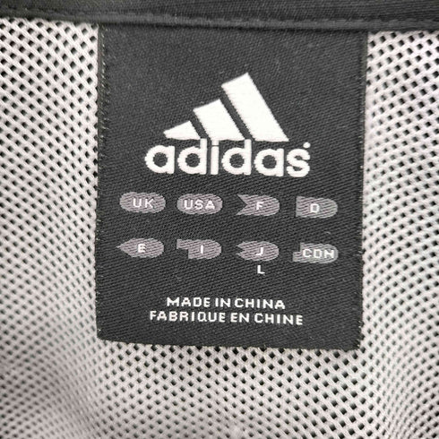 アディダス adidas 万国旗 裏地メッシュ パフォーマンスロゴ ドローコード ジャケット メンズ JPN:L