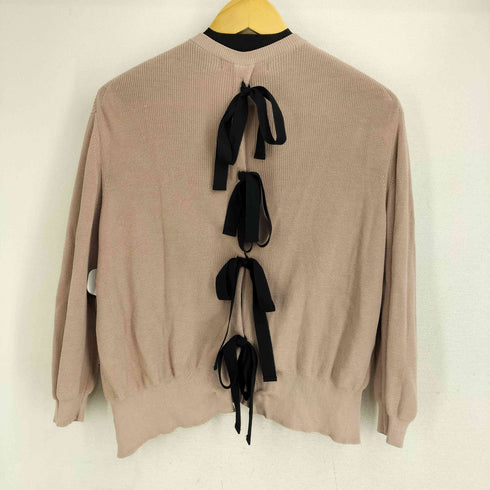 サクラ SACRA バックリボンカーディガン レディース 38