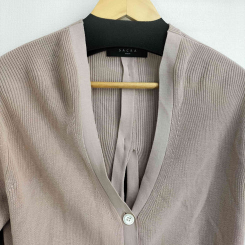 サクラ SACRA バックリボンカーディガン レディース 38