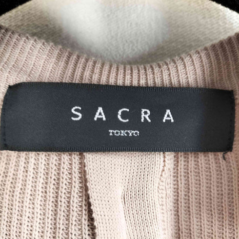 サクラ SACRA バックリボンカーディガン レディース 38