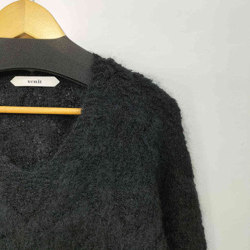 venit MOHAIR JAQUARD KNIT モヘヤジャガードニット メンズ JPN:38