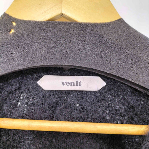 venit MOHAIR JAQUARD KNIT モヘヤジャガードニット メンズ JPN:38