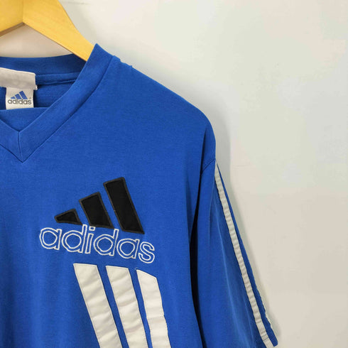 アディダス adidas Vネック Tシャツ メンズ import:L