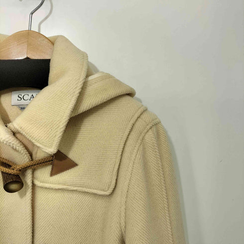 スキャパ SCAPA ウール混 フーデッドダッフルコート レディース EUR:38