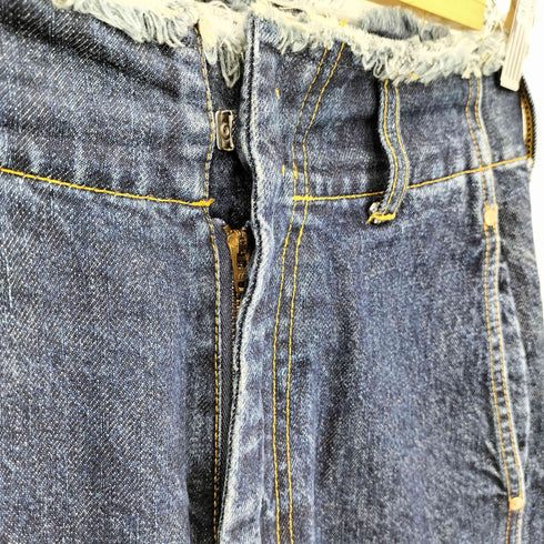 AARET デニムフリンジ ワイドパンツ レディース 27