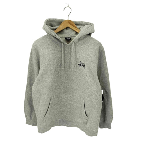 ステューシー Stussy フロントロゴ ロングスリーブ プルオーバー パーカー メンズ S