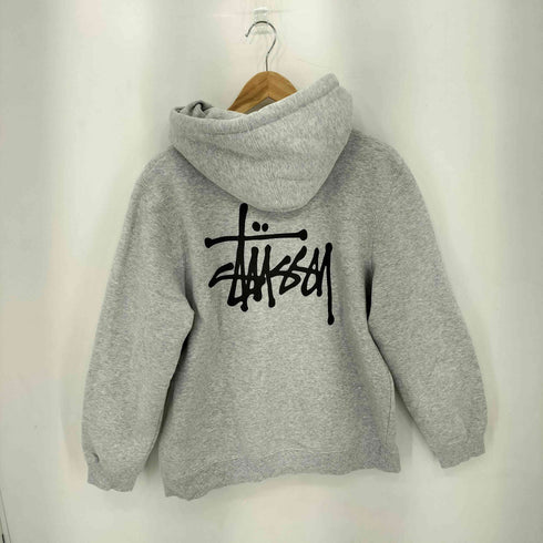ステューシー Stussy フロントロゴ ロングスリーブ プルオーバー パーカー メンズ S