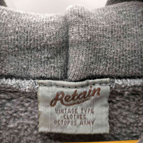 Retain 染め PERSONAL EXORBITANT TEST 両面 プリント プルオーバー パーカー メンズ import:L