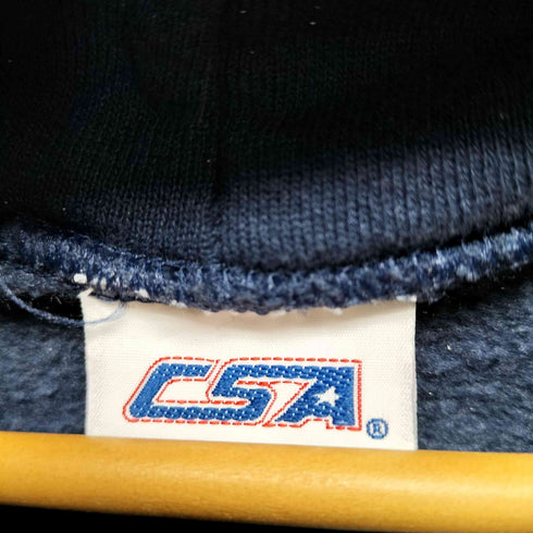 CSA チームロゴプリントプルオーバーパーカー メンズ