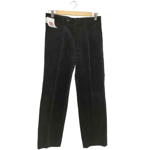 MEN'S MELROSE COMPLET ストライプベロアスラックス メンズ 3