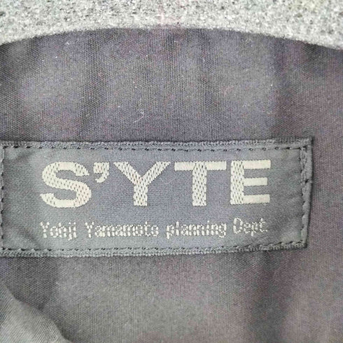 サイトバイヨウジヤマモト syte by Yohji Yamamoto COTTON BROAD REGULAR COLLAR LONG SHIRT メンズ JPN:4