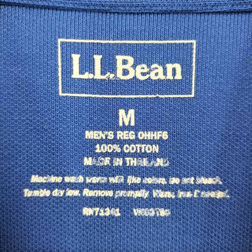 エルエルビーン L.L.Bean ロゴ刺繍 鹿の子 ポロシャツ メンズ JPN:M
