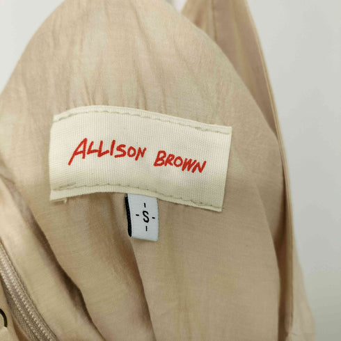 ALLISON BROWN ギャザー キャミワンピース レディース JPN:S