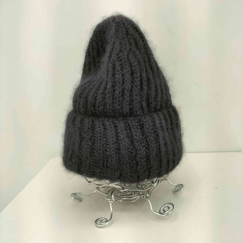 ボルサリーノ Borsalino イタリア製 モヘア混 リブ ニットキャップ メンズ