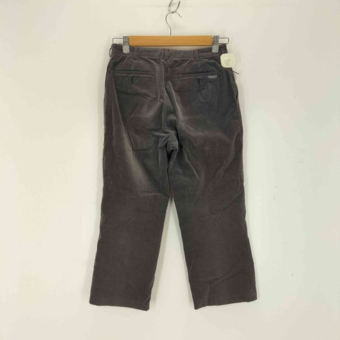 マドモアゼルノンノン mademoiselle NON NON カシミヤ混 ベロアクロップドパンツ レディース JPN:38