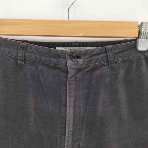 マドモアゼルノンノン mademoiselle NON NON カシミヤ混 ベロアクロップドパンツ レディース JPN:38