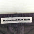 マドモアゼルノンノン mademoiselle NON NON カシミヤ混 ベロアクロップドパンツ レディース JPN:38