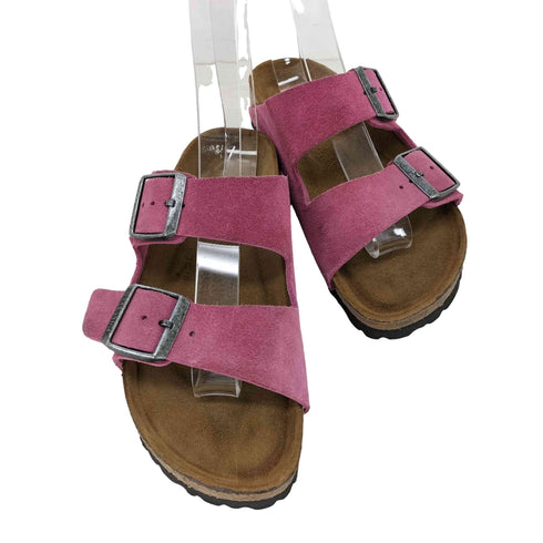 ビルケンシュトック BIRKENSTOCK Arizona アリゾナ スエード ストラップサンダル レディース JPN:24
