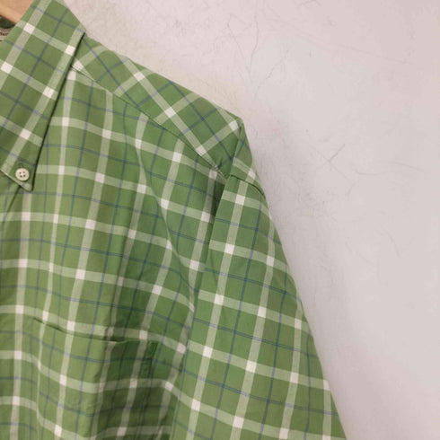 エルエルビーン L.L.Bean WRINKLE AND STAIN RESISTANT L/Sボタンダウンチェックシャツ メンズ JPN:M