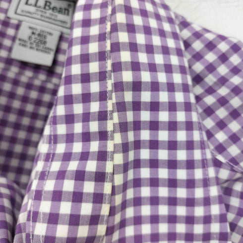 エルエルビーン L.L.Bean WRINKLE RESISTANT L/Sボタンダウンギンガムチェックシャツ メンズ JPN:M