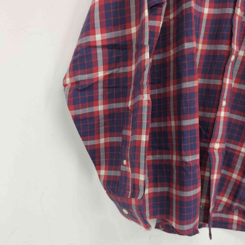エルエルビーン L.L.Bean U.S. Coast Guard Tartan L/Sボタンダウンチェックシャツ メンズ JPN:M