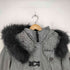スライ SLY racoon fur フィンガーホール ボーダー柄中綿ジャケット Y2K レディース 1