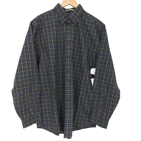 エルエルビーン L.L.Bean WRINKLE RESISTANT L/Sボタンダウンギンガムチェックシャツ メンズ JPN:M