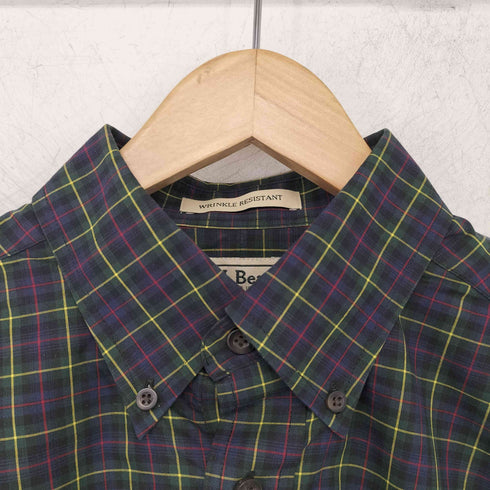 エルエルビーン L.L.Bean WRINKLE RESISTANT L/Sボタンダウンギンガムチェックシャツ メンズ JPN:M