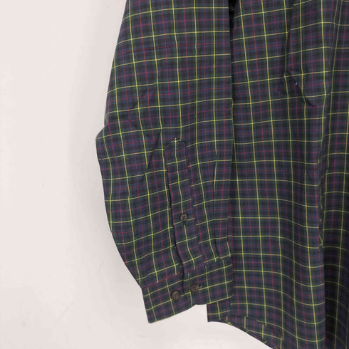 エルエルビーン L.L.Bean WRINKLE RESISTANT L/Sボタンダウンギンガムチェックシャツ メンズ JPN:M